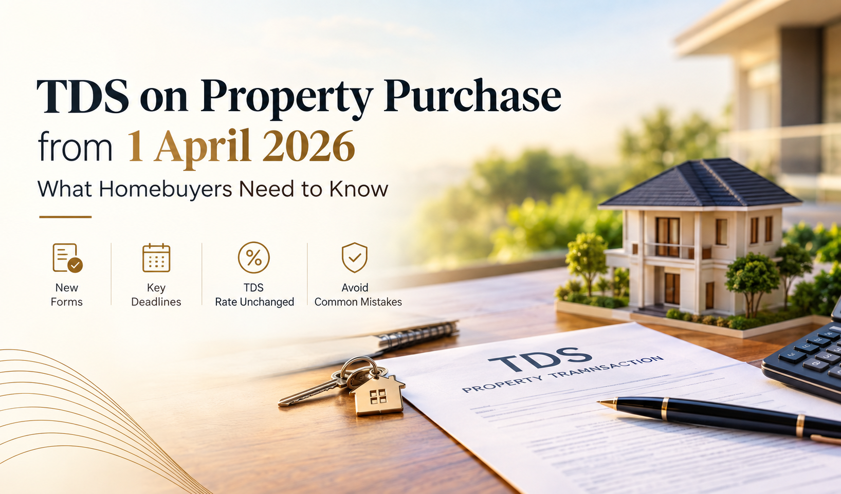 TDS on Property Purchase from 1 April 2026: What Homebuyers Need to Know
